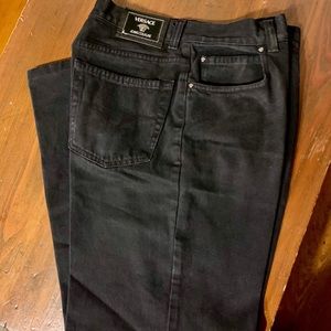 Vintage Jet Black Men’s Versace Jeans
